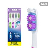 Oral-B Vivid Whitening Toothbrush, Soft Bristle, 4 CT, thumbnail image