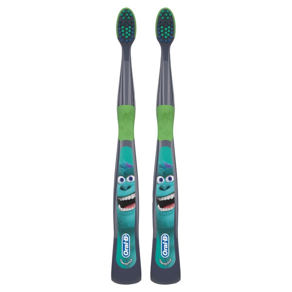 Oral-B Kids Manual Toothbrush featuring Disney & Pixar's Toy Story, Soft Bristles, For Children and Toddlers 3+, 2 count