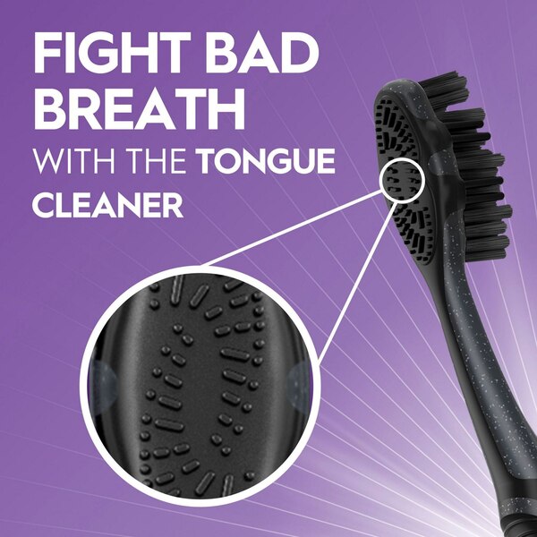 Oral-B Charcoal Whitening Toothbrush, Soft Bristle
