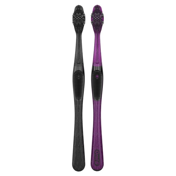 Oral-B Charcoal Whitening Toothbrush, Soft Bristle