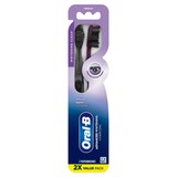 Oral-B Charcoal Toothbrush, Medium Bristle, 2 CT, thumbnail image 1 of 8