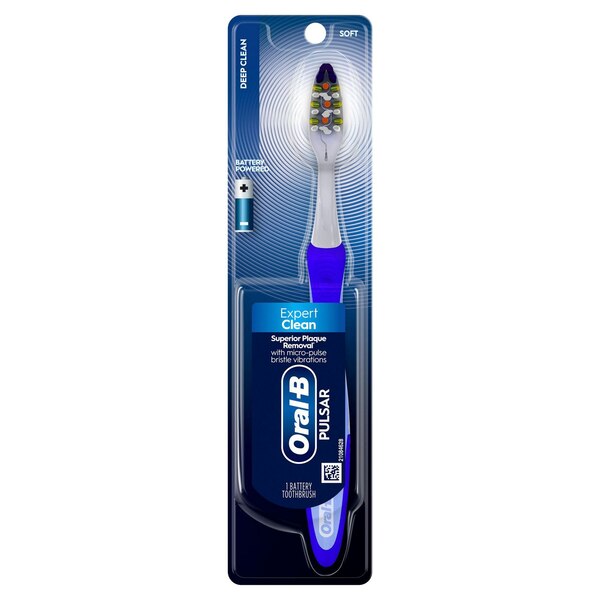 Oral-B Vibrating Pulsar Expert Clean Battery Toothbrush