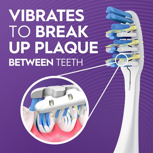 Oral-B Vibrating Pulsar Whitening Battery Toothbrush, Medium Bristle