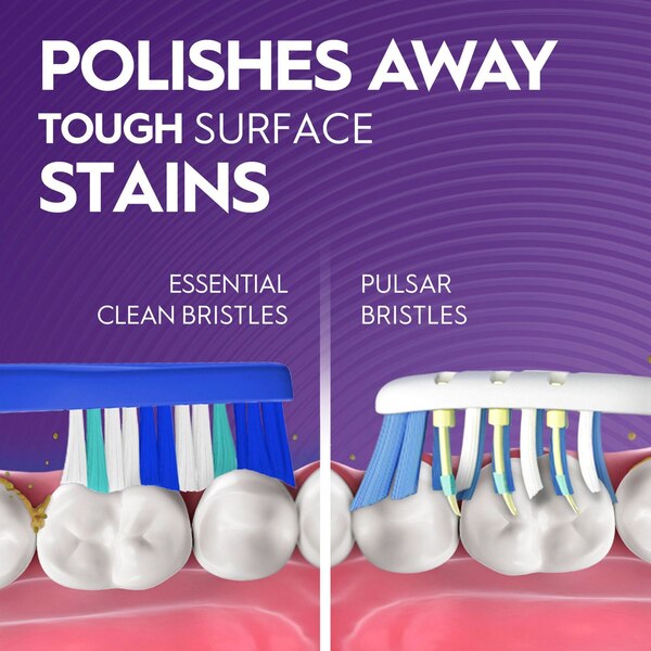 Oral-B Vibrating Pulsar Whitening Battery Toothbrush, Soft Bristle