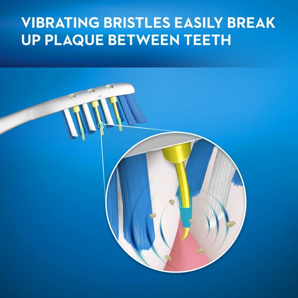 Oral-B Pulsar Expert Clean Battery Powered Toothbrush, Soft Bristle, 4 pack