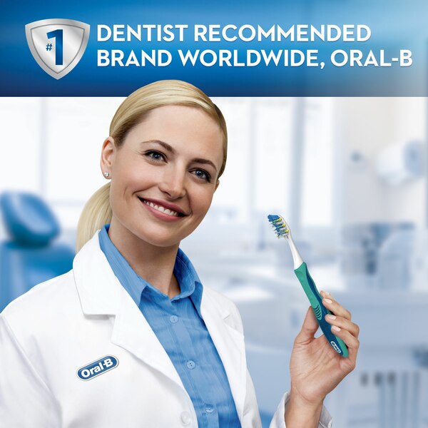 Oral-B Pulsar Expert Clean Battery Powered Toothbrush, Soft Bristle, 4 pack