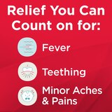 Infants' Tylenol Pain & Fever Oral Suspension Medicine, Grape, 2 OZ, thumbnail image