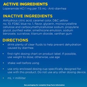 Imodium A-D Liquid Oral Anti-Diarrheal Medicine, Mint Flavor