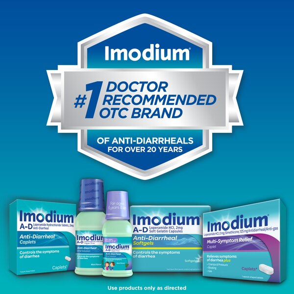 Imodium A-D, Liquid Anti-Diarrheal Medicine for Kids, Mint, 4 OZ