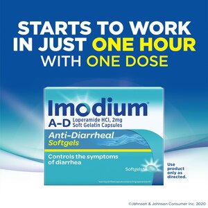 IMODIUM A-D SOFTGELS, 12 CT