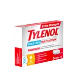 Tylenol Extra Strength Cold + Flu Multi-Action Daytime Caplets, 24 CT, thumbnail image
