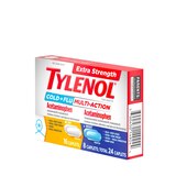 Tylenol Extra Strength Cold + Flu Relief Day & Night Caplets, 24 CT, thumbnail image 5 of 5