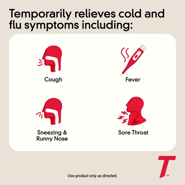 Children's Tylenol Cold, Cough, Runny Nose Oral Suspension, 8 OZ