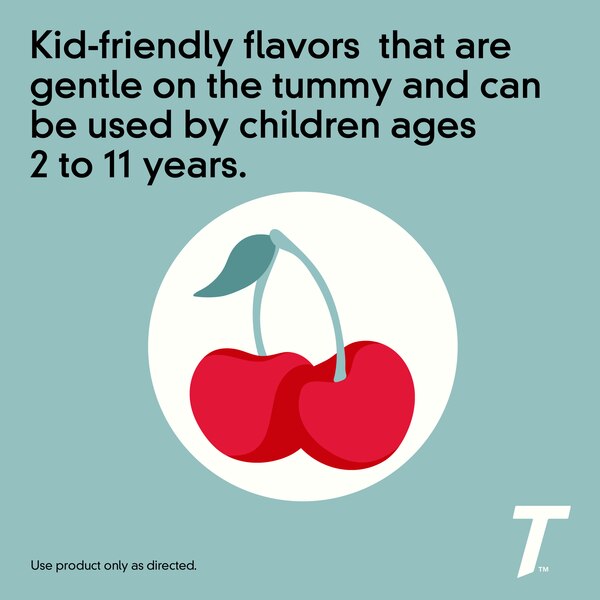 Children's Tylenol Dye-Free Acetaminophen Oral Suspension, Cherry