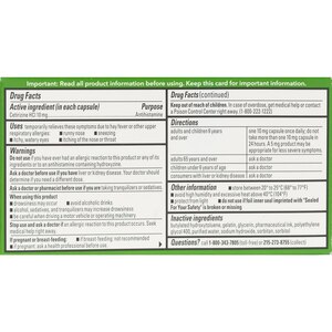 Zyrtec 24HR Allergy Relief Liquid Gels, 10mg Cetirizine HCl, 12 Count, 25 Count, 40 Count