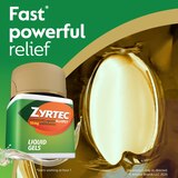 Zyrtec 24HR Allergy Relief Liquid Gels, 10mg Cetirizine HCl, thumbnail image