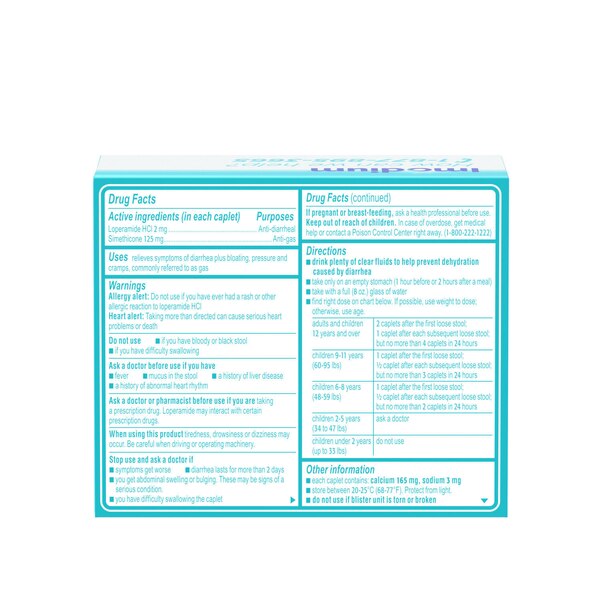Imodium Multi-Symptom Relief Caplets