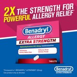 Benadryl Extra Strength Allergy Releif, 50mg Diphenhydramine HCl, 24 CT, thumbnail image