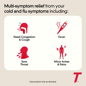Tylenol Cold + Flu Severe Caplets, 24CT