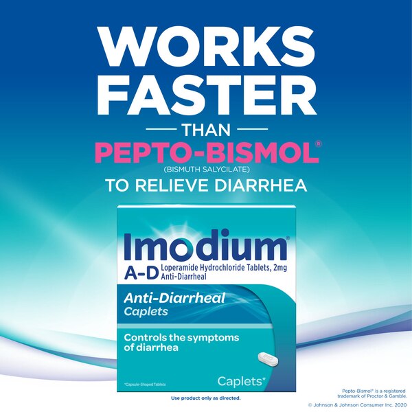 Imodium A-D Caplets, 6 CT