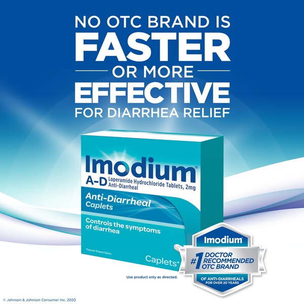 Imodium A-D Caplets, 6 CT