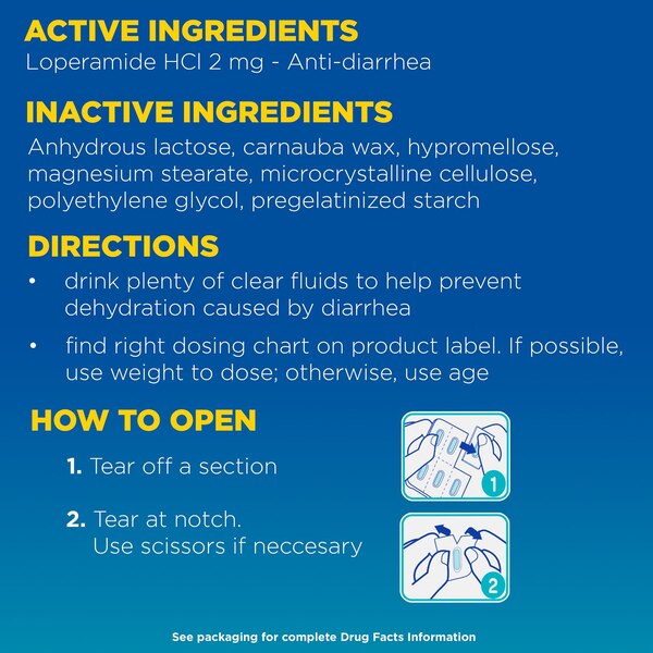 Imodium A-D Caplets, 6 CT