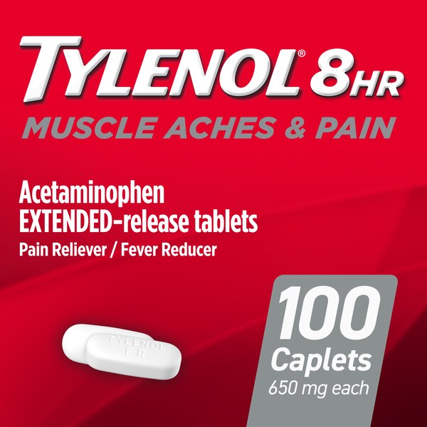 Tylenol 8 Hour Muscle Aches & Pain Acetaminophen Tablets