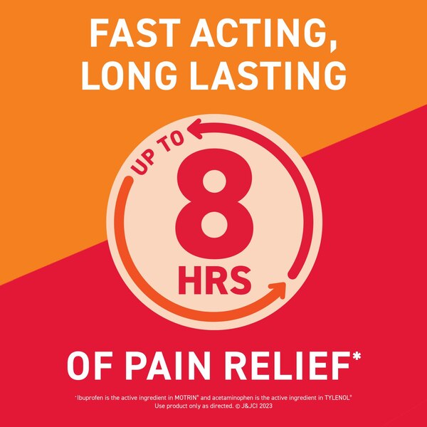 Motrin Dual Action with Tylenol, 20 CT