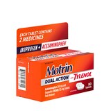 Motrin Dual Action with Tylenol, Ibuprofen & Acetaminophen, thumbnail image