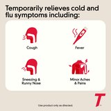 Children's Tylenol Cold & Flu Relief Liquid, 160mg Acetaminophen, Grape, 4 FL OZ, thumbnail image 4 of 5