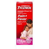 Children's Tylenol Pain & Fever Acetaminophen Oral Suspension, 4 FL OZ, thumbnail image
