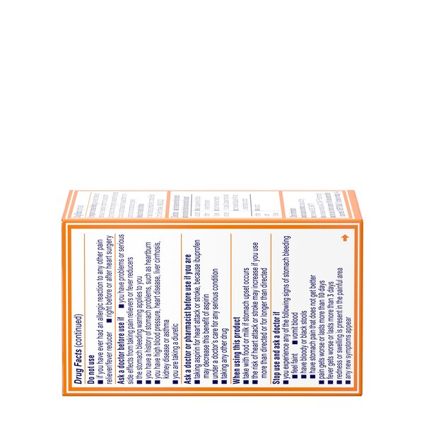 Motrin IB Liquid Gels 200 MG Ibuprofen Capsules