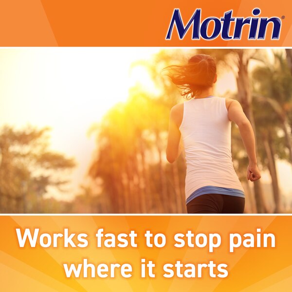 Motrin IB Liquid Gels 200 MG Ibuprofen Capsules