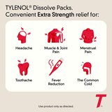 Tylenol Extra Strength Acetaminophen Dissolve Packs, Berry, thumbnail image