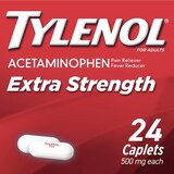 Tylenol Extra Strength Acetaminophen 500 MG Tablets, 24 CT, thumbnail image