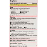 Tylenol Extra Strength Acetaminophen 500 MG Caplets, thumbnail image