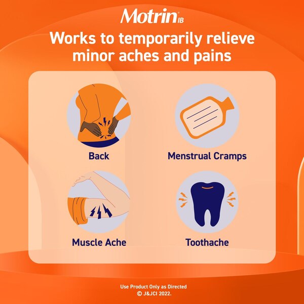 Motrin IB Ibuprofen 200 MG Tablets