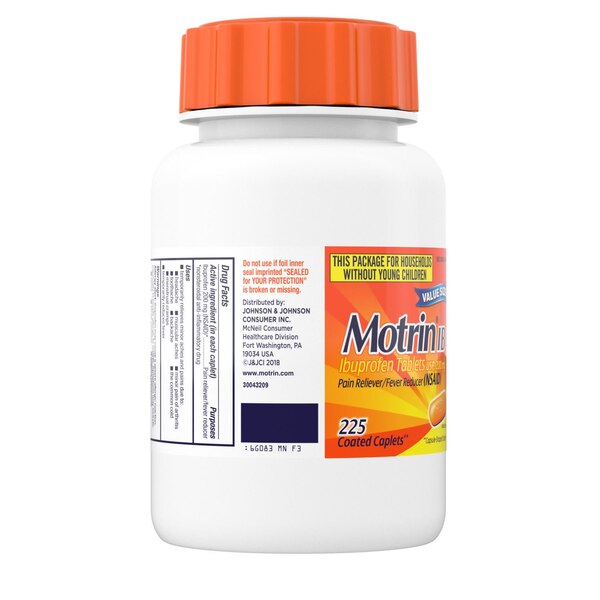 Motrin IB Ibuprofen 200 MG Tablets