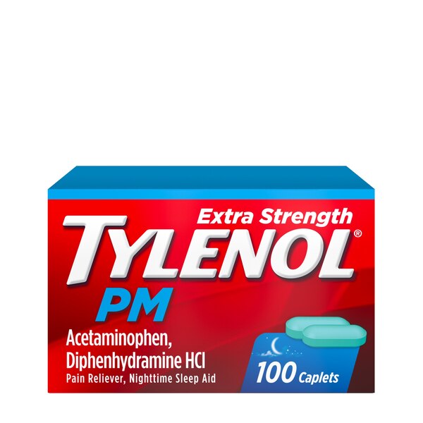 Tylenol PM Extra Strength Pain Reliever & Sleep Aid Caplets