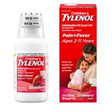 Childrens Tylenol Suspension, Strawberry, 4 OZ , thumbnail image