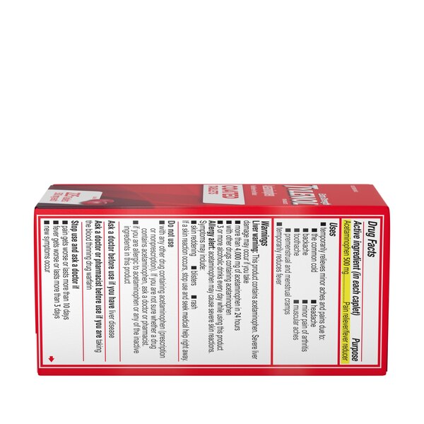 Tylenol Extra Strength Acetaminophen 500 MG Tablets
