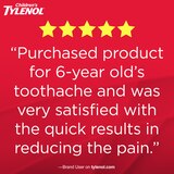 Children's Tylenol Acetaminophen 160 MG Chewable Tablets, 24 CT, thumbnail image