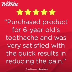 Children's Tylenol Acetaminophen 160 MG Chewable Tablets, 24 CT