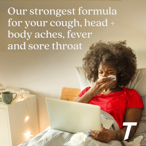 Tylenol Extra Strength Severe Cough + Sore Throat Night Liquid, 8 OZ