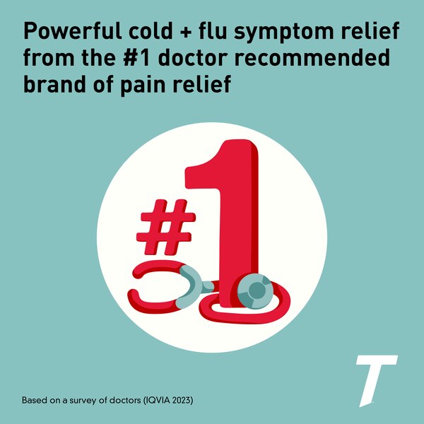 Tylenol Extra Strength Severe Cough + Sore Throat Night Liquid, 8 OZ