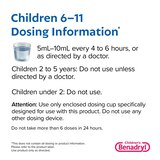 Children’s Benadryl Dye-Free Allergy Liquid, thumbnail image