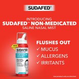 Sudafed Non-Medicated Saline Nasal Mist with Aloe, 3 OZ, thumbnail image