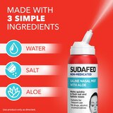 Sudafed Non-Medicated Saline Nasal Mist with Aloe, 3 OZ, thumbnail image