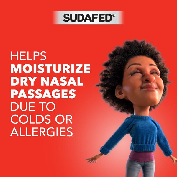 Sudafed Non-Medicated Saline Nasal Mist with Aloe, 3 OZ