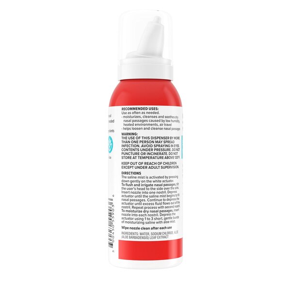 Sudafed Non-Medicated Saline Nasal Mist with Aloe, 3 OZ